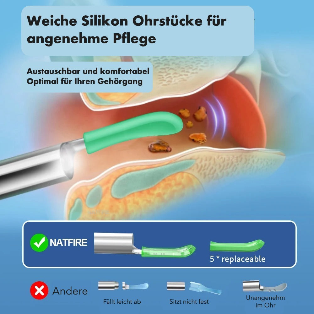 Ohrenreiniger Otoskop mit Kamera